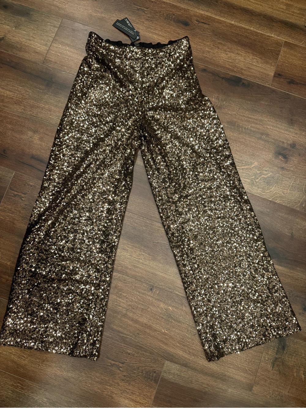 Banana Republic Sequin Wide Leg Pants Party - Picture 2 of 4